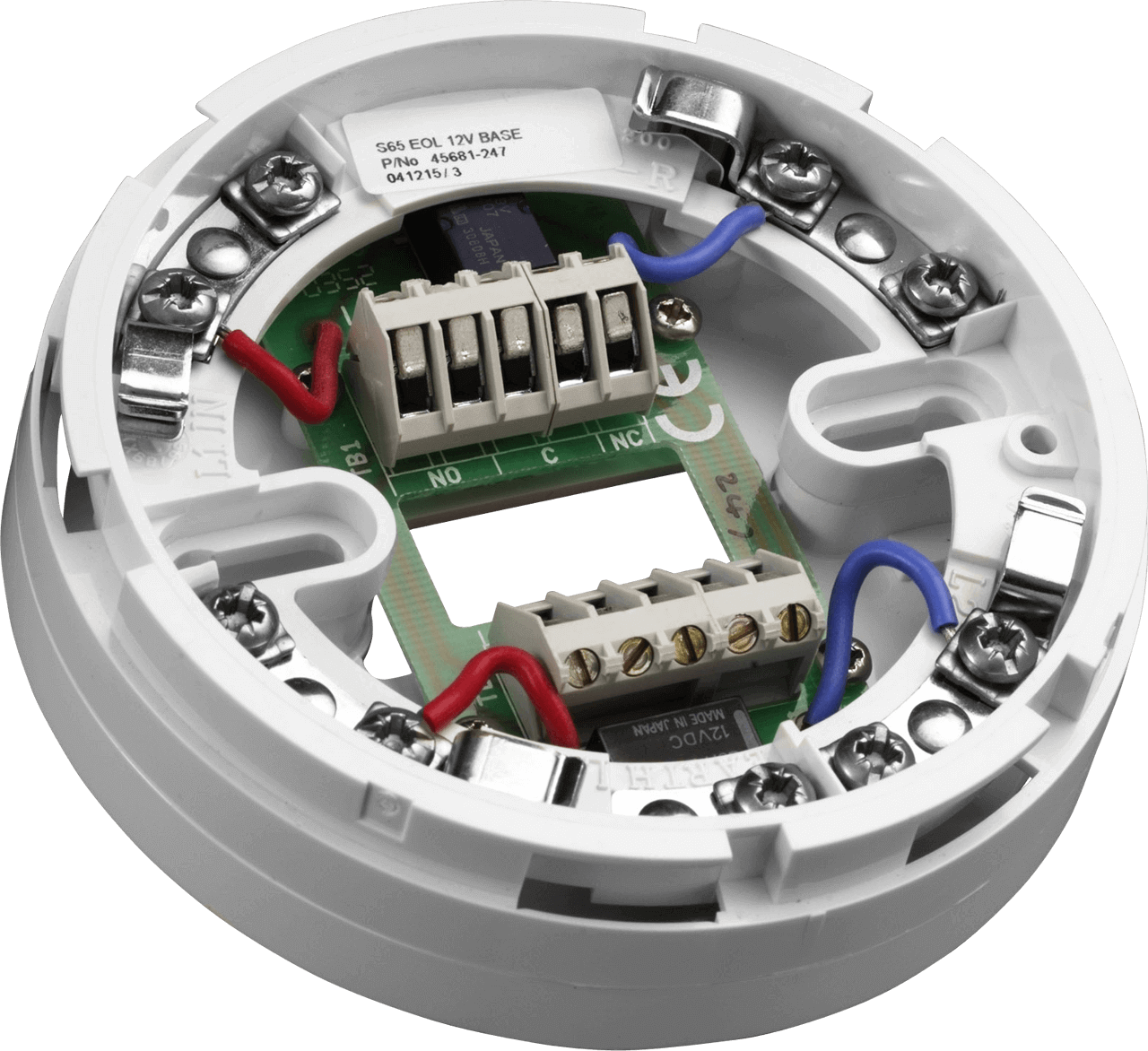 45681-248APO Series 65 End-of-Line Relay Base (12V) Main Product Image_1280x1172px_X_NR-421 S65 Relés aljzat (24V)