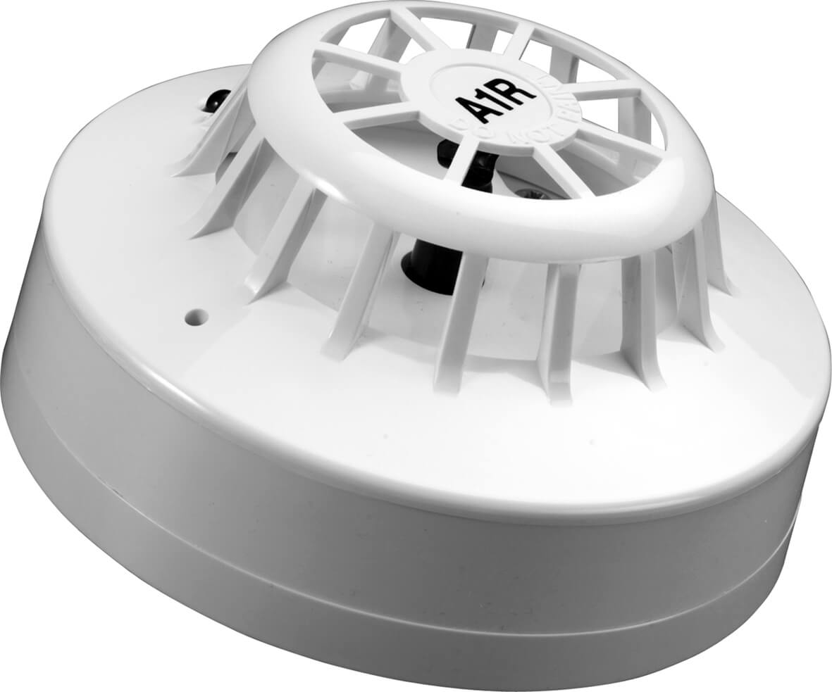 55000-121APO Series 65 A1R Heat Detector Main Product Image_1181x983px_E_NR-429 S65 A1R hőérzékelő, villogó LED-es – 57°C (hősebesség)<br />