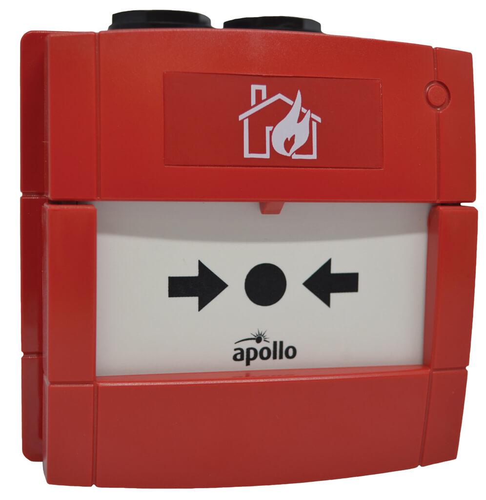 55100-003APO Conventional Waterproof Manual Call Point without LED_996x1024px_E_NR-6016 Hagyományos kültéri kézi jelzésadó, piros, LED nélküli